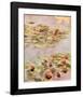 Red Nympheas-Claude Monet-Framed Art Print