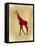 Red on Gold 2-Kimberly Allen-Framed Stretched Canvas