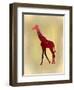 Red on Gold 2-Kimberly Allen-Framed Art Print