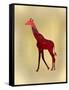 Red on Gold 2-Kimberly Allen-Framed Stretched Canvas