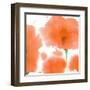 Red Orange Poppies-Sheila Golden-Framed Art Print