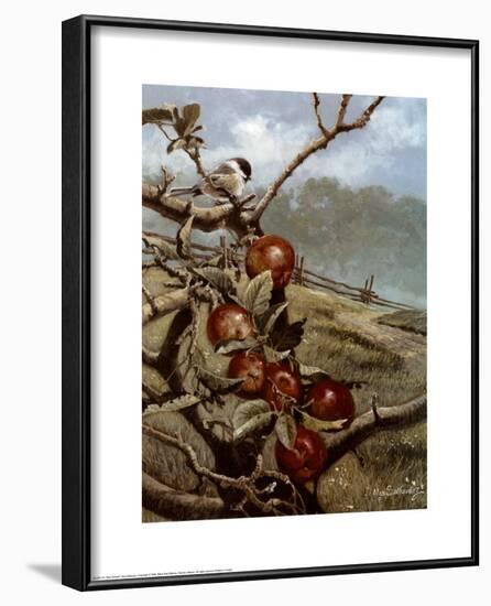 Red Orchard-Alan Sakhavarz-Framed Art Print