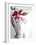 Red Orchid 1-Rabi Khan-Framed Art Print