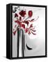 Red Orchid 2-Rabi Khan-Framed Stretched Canvas