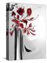 Red Orchid 2-Rabi Khan-Stretched Canvas