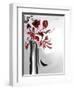 Red Orchid 2-Rabi Khan-Framed Art Print