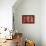 Red Oriental Trio-Haruyo Morita-Framed Stretched Canvas displayed on a wall