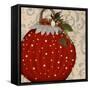 Red Ornament I-Patricia Pinto-Framed Stretched Canvas