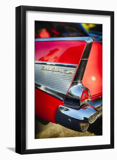 Red Paint And Chrome-George Oze-Framed Premium Photographic Print