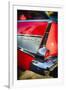 Red Paint And Chrome-George Oze-Framed Photographic Print