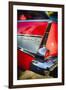 Red Paint And Chrome-George Oze-Framed Photographic Print