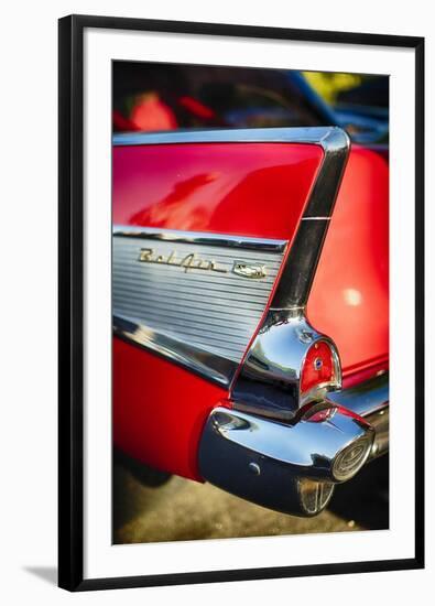 Red Paint And Chrome-George Oze-Framed Photographic Print