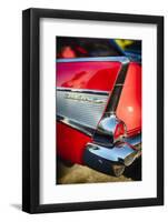 Red Paint And Chrome-George Oze-Framed Premium Photographic Print