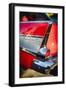 Red Paint And Chrome-George Oze-Framed Photographic Print