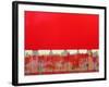 Red Painting-Charlie Millar-Framed Giclee Print