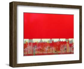 Red Painting-Charlie Millar-Framed Giclee Print