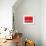 Red Painting-Charlie Millar-Framed Giclee Print displayed on a wall