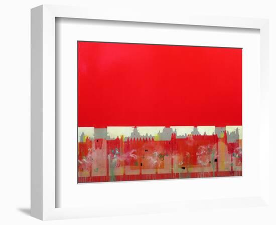 Red Painting-Charlie Millar-Framed Giclee Print