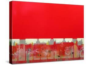 Red Painting-Charlie Millar-Stretched Canvas