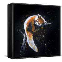 Red Panda In A Tree-null-Framed Stretched Canvas