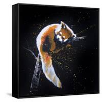Red Panda In A Tree-null-Framed Stretched Canvas