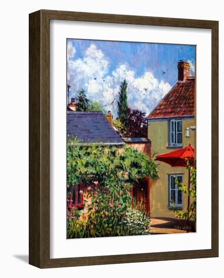 Red Parasol 2011-Tilly Willis-Framed Giclee Print