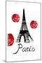 Red Paris-Sheldon Lewis-Mounted Art Print