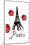 Red Paris-Sheldon Lewis-Mounted Art Print