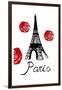 Red Paris-Sheldon Lewis-Framed Art Print