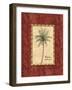 Red Passion Palm I-Charlene Audrey-Framed Art Print