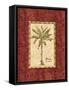 Red Passion Palm II-Charlene Audrey-Framed Stretched Canvas