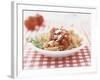 Red Pasta Spirals with Tomato Sauce-Brigitte Sporrer-Framed Photographic Print