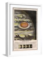 Red Patch on Jupiter-null-Framed Art Print