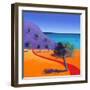 Red Path-Paul Powis-Framed Giclee Print