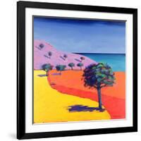 Red Path-Paul Powis-Framed Giclee Print