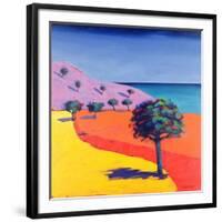 Red Path-Paul Powis-Framed Giclee Print