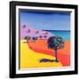 Red Path-Paul Powis-Framed Giclee Print