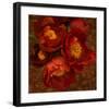 Red Peonies II-Judy Stalus-Framed Art Print