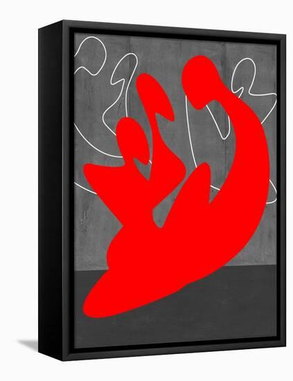 Red People-NaxArt-Framed Stretched Canvas