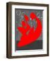 Red People-NaxArt-Framed Art Print