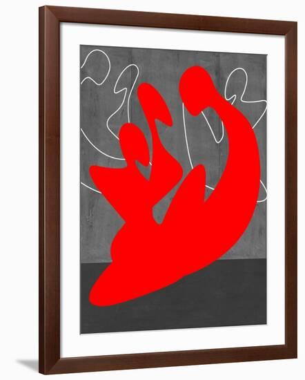 Red People-NaxArt-Framed Art Print