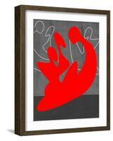 Red People-NaxArt-Framed Art Print