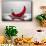 Red Pepper FreshSplash-Steve Gadomski-Mounted Premium Photographic Print displayed on a wall