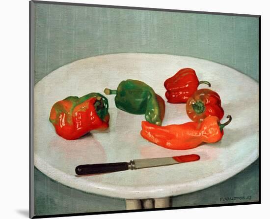 Red Peppers-Félix Vallotton-Mounted Giclee Print