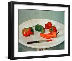 Red Peppers-Félix Vallotton-Framed Giclee Print