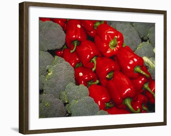 Red Peppers-Ken Hammond-Framed Photo