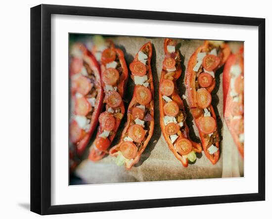 Red Peppers-Tim Kahane-Framed Photographic Print