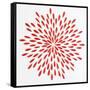 Red Petals 01-Tom Quartermaine-Framed Stretched Canvas