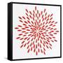 Red Petals 01-Tom Quartermaine-Framed Stretched Canvas