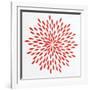 Red Petals 01-Tom Quartermaine-Framed Giclee Print